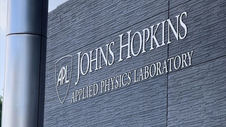 The Johns Hopkins Applied Physics Laboratory building signage